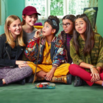 a promotional photo of the Netflix Baby-Sitters Club series