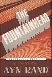 the cover of The Fountainhead