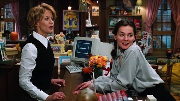 Image of bookstore in You've Got Mail in 10 Movies You Didn't Know Were Based on Books | BookRiot.com