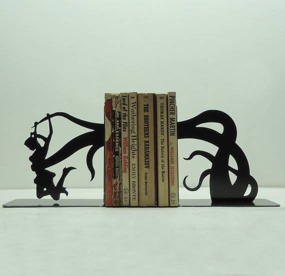 tentacle bookends