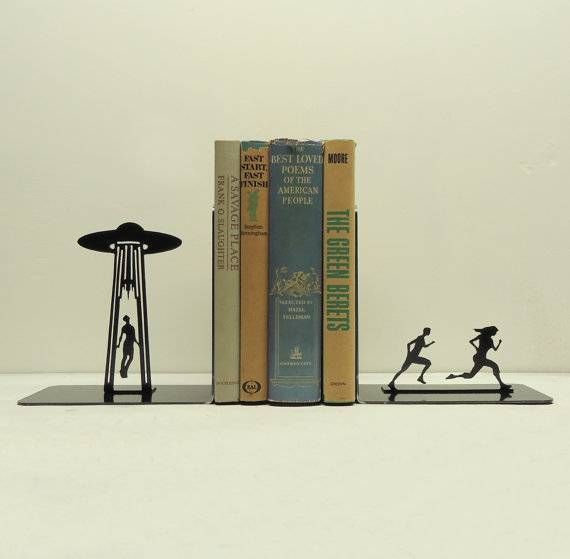 ufo bookends