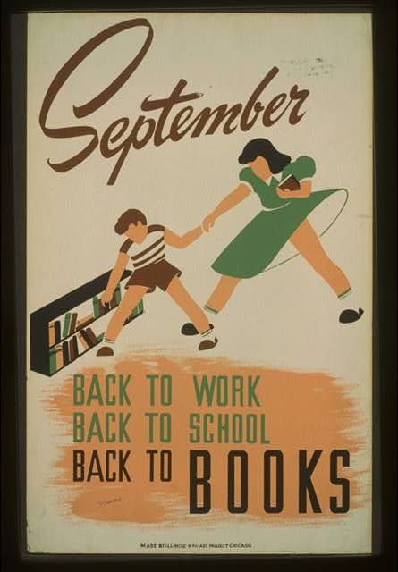 Poster produced in Chicago in 1940.