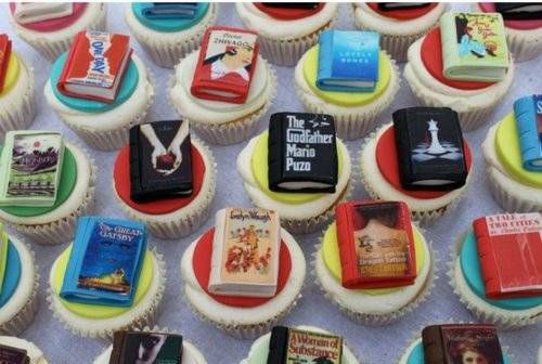 literary cupcakes