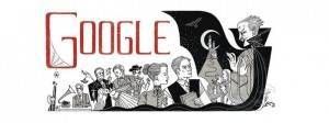 Bram Stoker Google Doodle