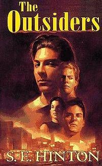 The outsiders by S.E. Hinton book cover 