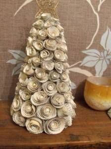 paper flower christmas tree