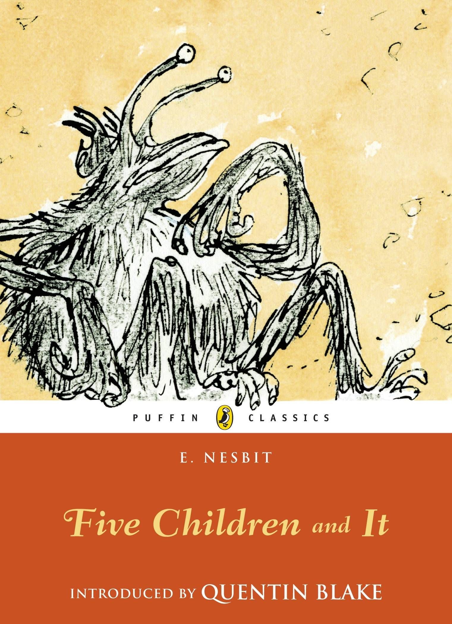 Cover of E Nesbit Five Children and It feminist genre fiction