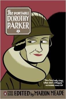 cover of The Portable Dorothy Parker; illustration of the author