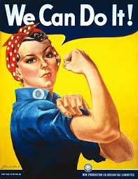 Rosie the Riveter We Can Do It! vintage poster