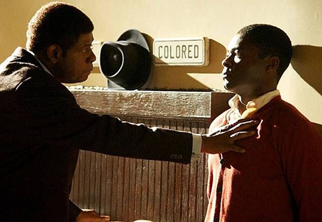 Forest Whitaker and David Oyelowo in The Butler