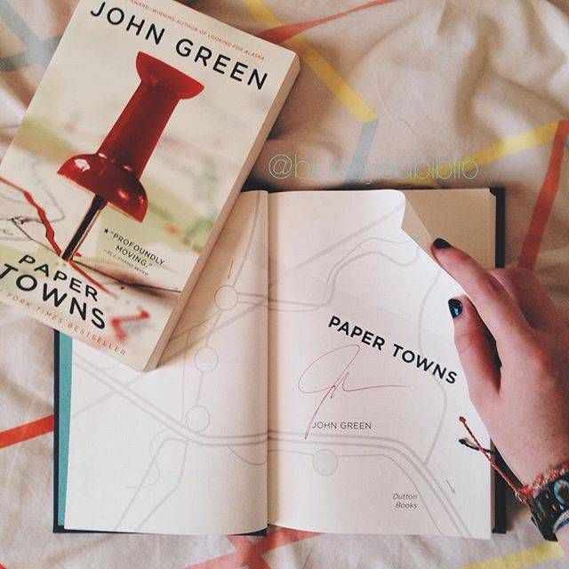 Blue Eyed Biblio Paper Towns