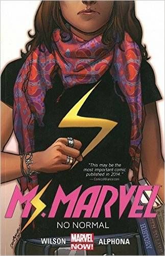 Cover of Ms. Marvel by G. Willow WIlson