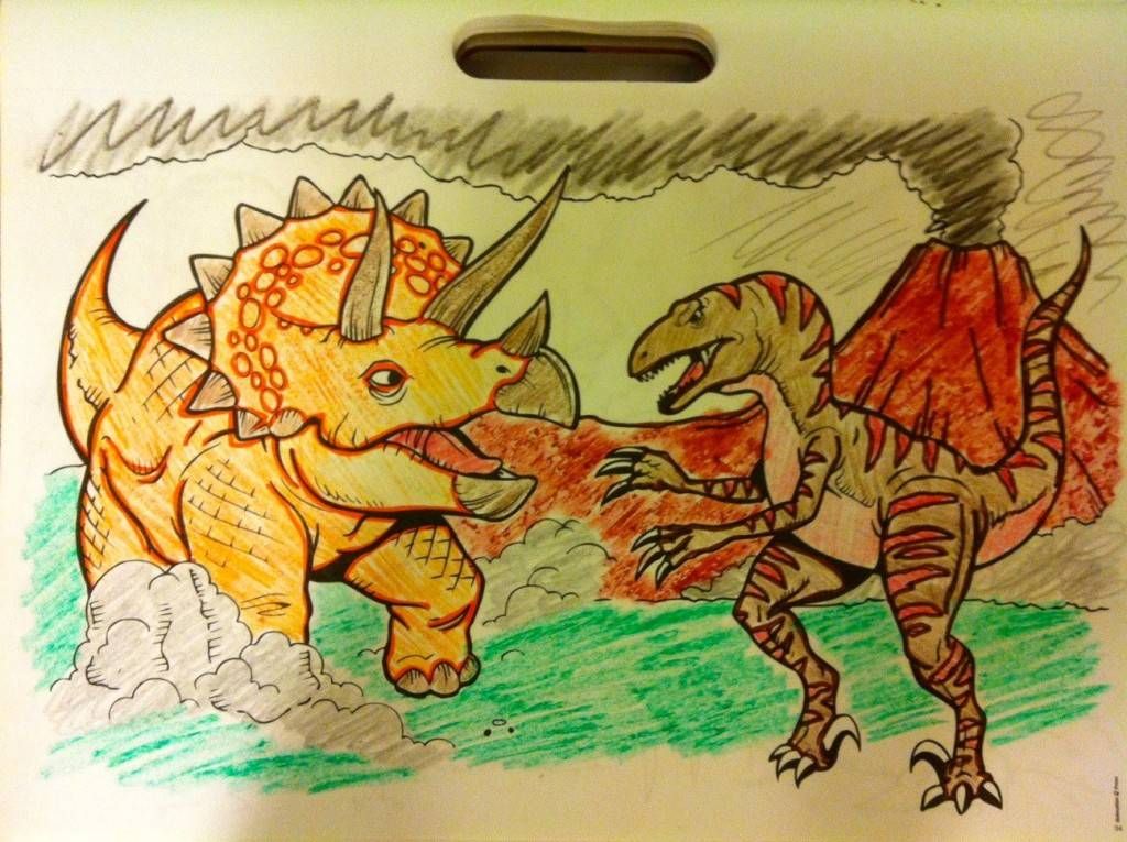 dinosaurs coloring