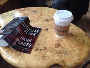 Reading Gillian Flynn's "Dark Places" in the days before Thanksgiving 