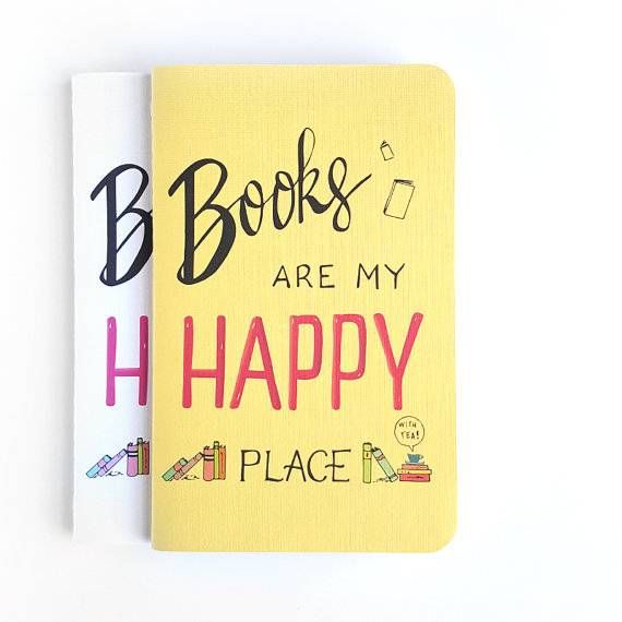 books are my happy place notebooks
