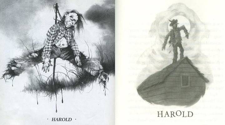 scary stories harold old vs new