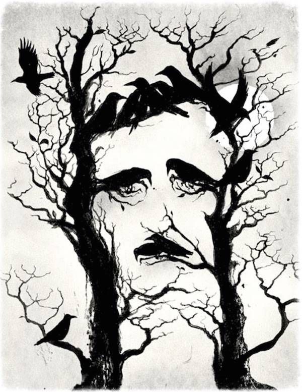 10 Striking Portraits of Edgar Allan Poe | Carlo Giambarresi