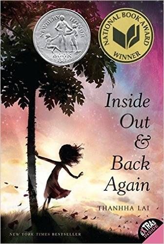 Inside Out and Back Again - books in verse by Thanhha Lai cover
