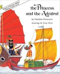 The Princess and the Admiral by Charlotte Pomerantz cover