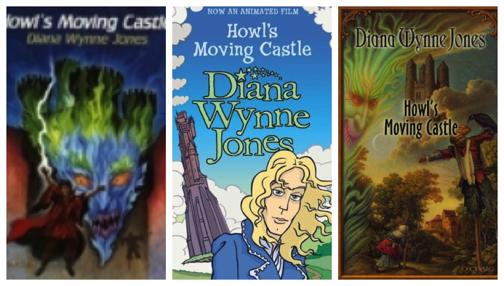 howl's moving castle cover collage