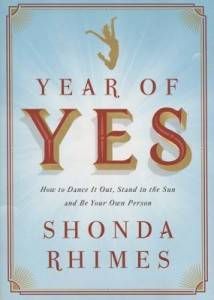 year of yes by shonda rhimes cover
