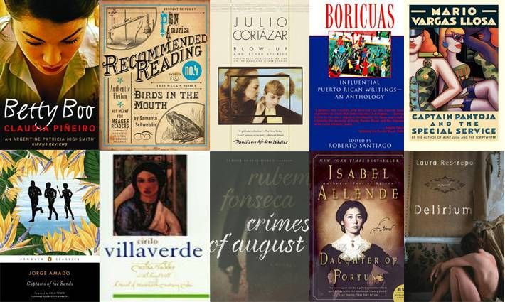 2nd set of ten books for 100 Latin American Books to Read