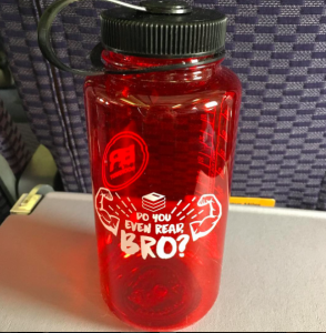 Do You Even Read Bro Waterbottle