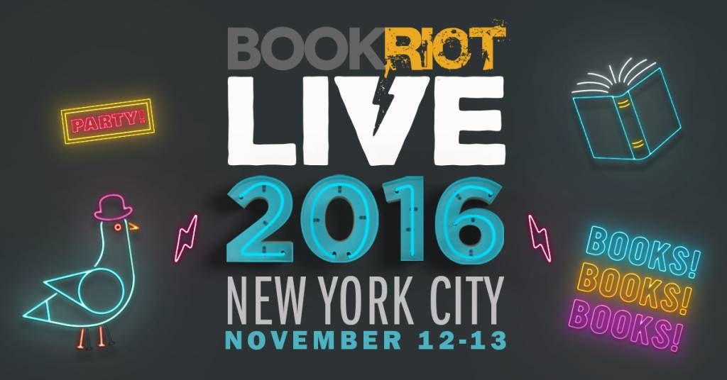 Book Riot Live 2016 logo