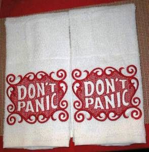 don't panic towels