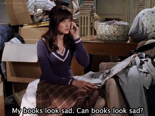 Gilmore Girls, sad books pic