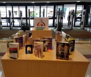Display in the lobby of the Orlando Public Library