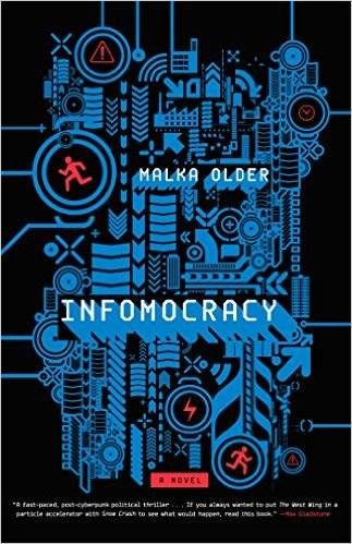 cover image of Infomocracy by Malka Older