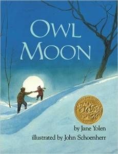 OWL MOON BY JANE YOLEN  book cover