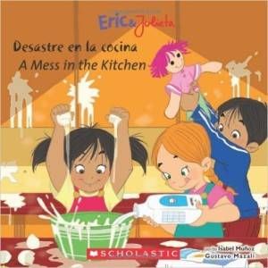 Eric and Julieta- Desastre en la Cocina book by Isabel Munoz