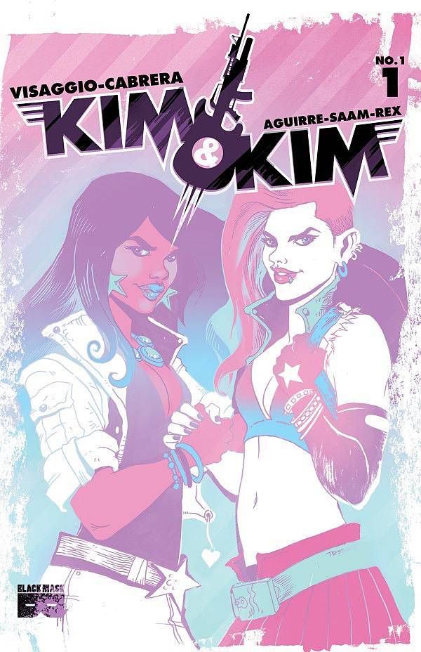 Cover of "Kim & Kim" #1 by Tess Fowler
