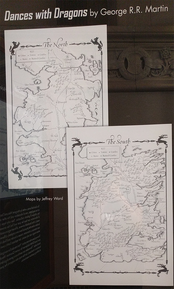 Game of Thrones map 