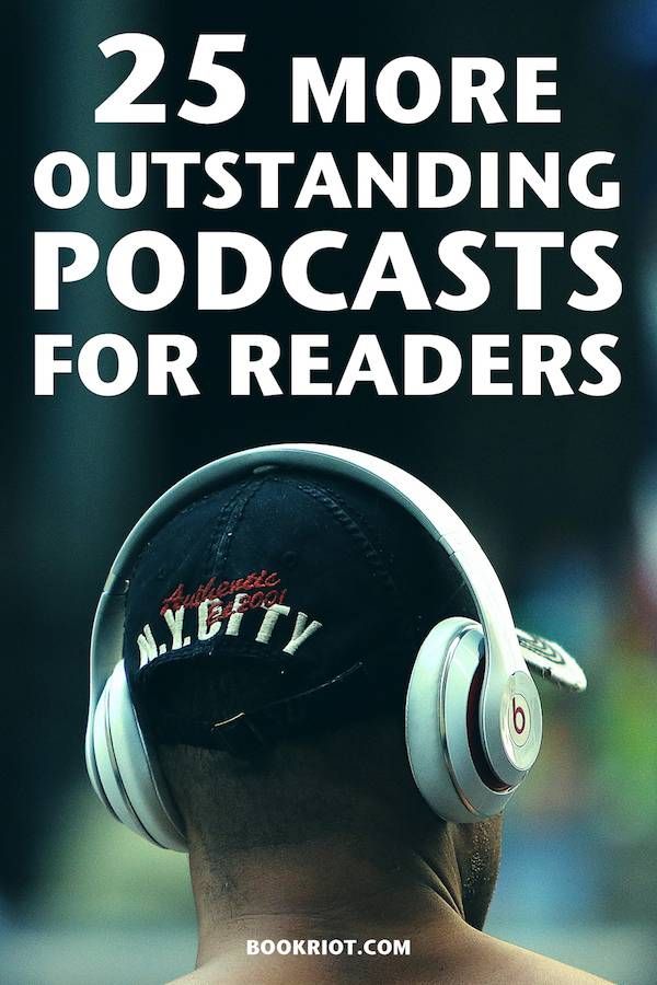 Looking for something to listen to on your commute to work? Check out these 25 amazing bookish podcasts!