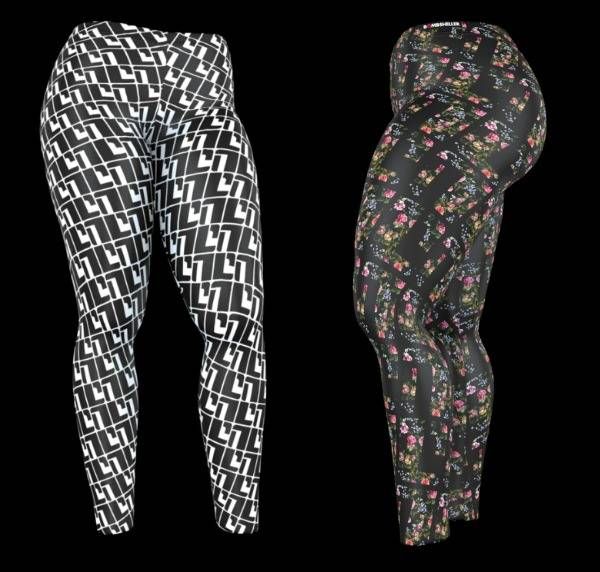Bitch Planet noncompliant "NC" leggings from Bombsheller.
