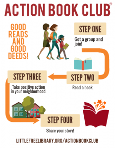 Action Book Club infographic