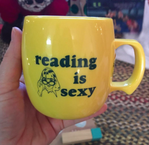 reading is sexy mug