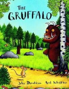 The Gruffalo book cover by Julia Donaldson