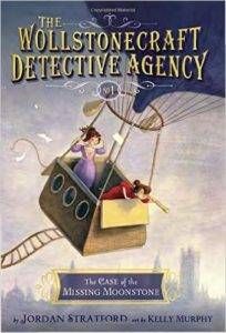 The Wollstonecraft Detective Agency series by Jordan Stratford, Illustrated by Kelly Murphy