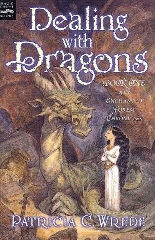 the cover of Dealing with Dragons