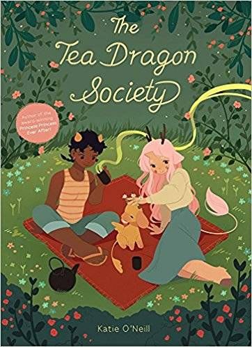 Cover of the tea dragon society by katie o'neill