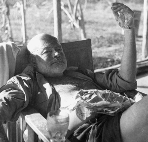 Ernest Hemingway in Kenya 1954