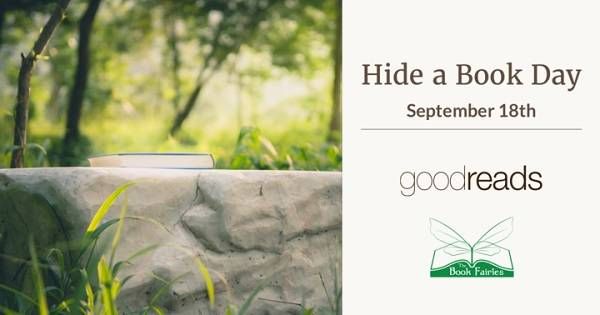 Goodreads Hide a Book Day