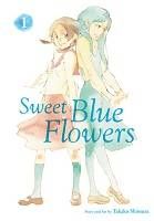 Cover of Sweet Blue Flowers by Takao Shimura 