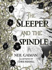 Cover of The Sleeper and the Spindle in black and gold