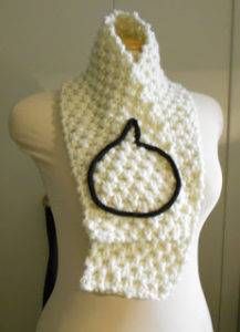 Speechbubble Scarf by Nerdy Together