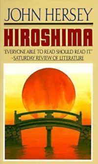 Hiroshima John Hersey cover in 100 Must Read Books About World War II | bookriot.com